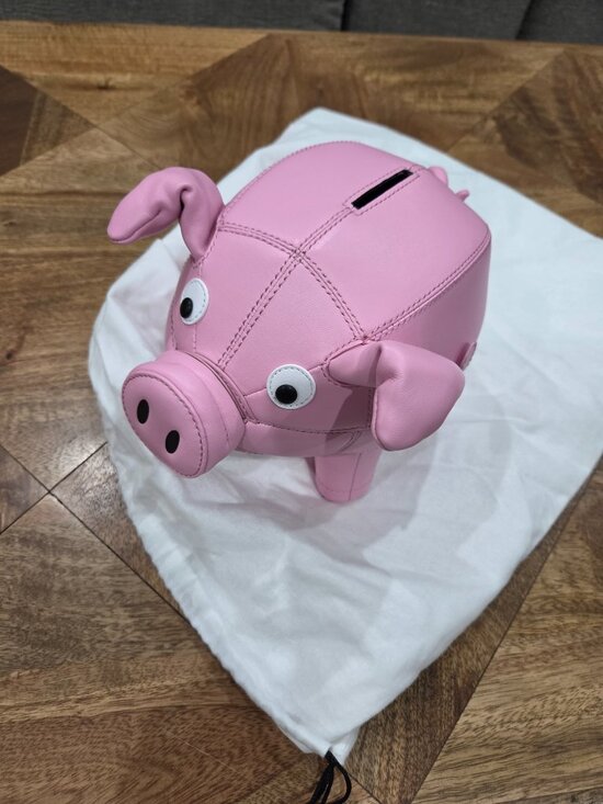 Moschino Handbags - Moschino Piggy leather bag New